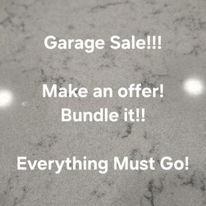 Garage Sale Announcement Sign